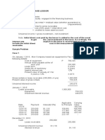 Finance Lease - Lessor