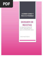 Dossier Recetas 2018 PDF