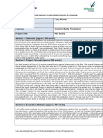 Unit 13 Final Project Proposal Pro Forma