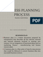 Business Planning Process: Rajendran Ananda Krishnan