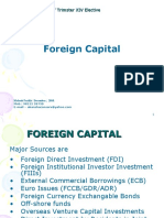 Foreign Capital: Mba (Tech) 5 Year / Trimster XIV Elective