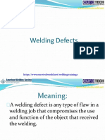 Welding Defects