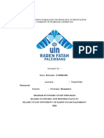 Analysis of PT Paragaon Technology & Innovation Company in Wardah Cosmetics