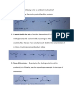 Org Chem Module A