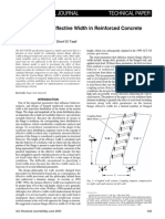 Tension Flange Effective Width in Reinforced Concrete Shear Walls PDF