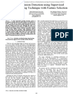 Network Intrusion Detection Using Supervised Machine Learning Technique With Feature Selection