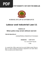 Central University of South Bihar: Labour and Industrial Law-11