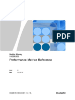 Mobile Money V100R003 Performance Metrics Reference 01