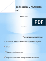 Central de Mezclas y Nutrición Parenteral