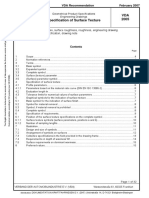 VDA - 2005 - Specification of Surface Texture PDF