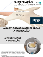 Aula 7 - Cuidados Antes de Iniciar PDF