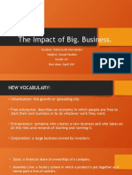 The Impact If The Big Business. PPP 2