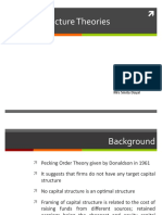 Capital Structure Theories