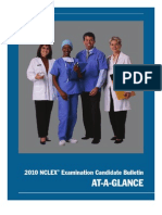 2010 NCLEX Candidate Bulletin AtaGlance