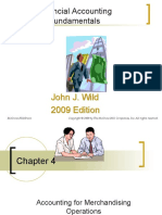 Financial Accounting Fundamentals: John J. Wild 2009 Edition