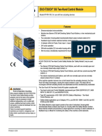 Duo-Touch SG Two-Hand Control Module: Features