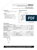 50V, 6A Rectifier: Package Dimensions Applications