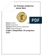 Informe Jorge Mantenimiento