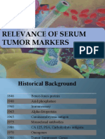 Relevance of Serum Tumor Markers