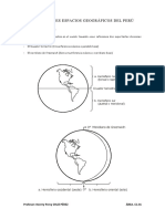 Grandes Espacios Geográficos Del Perú 2 Sec.