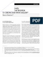 Marco Palacios - Modernidad y Ciencias Sociales PDF