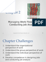 Managing: Work Flows and Conducting Job Analysis