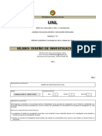 SÍLABO PROYECTO DE INVESTIGACIÓN SOCIAL UNL 04 de Noviembre