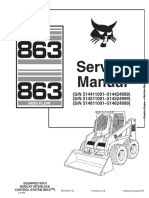 Bobcat 863 Service Manual