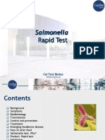 Salmonella Rapid Test: Certest Biotec