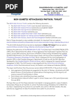 BCCH Diabetic Ketoacidosis Protocol Toolkit: Endocrinology & Diabetes Unit