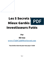 Les 5 Secrets Les Mieux Gardés Des Investisseurs Futés