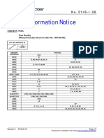 Information Notice: Subject: Fuel Fuel Quality (Was Previously Service Letter No. 1255-28-95)