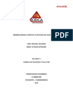 Taller 1 Generalidades Logística Vs Estudio de Caso Coca Cola