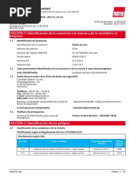 Ficha de Seguridad Oxido de Zinc