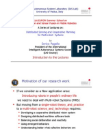 Enrico Pagello: Intelligent Autonomous System Laboratory (IAS-Lab) University of Padua, Italy