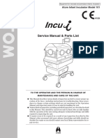 Atom Incu I Service Manual & Parts List P1