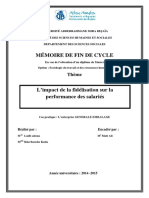 L'impact de La Fidélisation Sur La Performance Des Salariés PDF