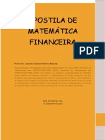 Apostila de Matemática Financeira