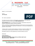 Carta de Presentacion