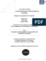 Rapport de Projet de Fin D'études