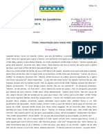 Reflexao e Atividades 28 e 29 de Março 5º Domingo Da Quaresma - A Ressurreição de Lázaro