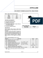 STPS1L40M: Low Drop Power Schottky Rectifier