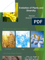 Evolution of Plants and Diversity - Systematic - Efraem Jhon Berja