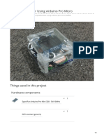 Speedometer Using Arduino Pro Micro