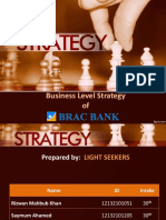 Business Level Strategy of BRAC Bank