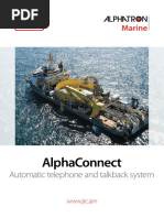 Alphaconnect: Automatic Telephone and Talkback System