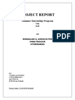 PROJECT REPORT by SHH