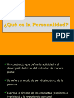 Bloque - Personalidad