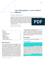 Anatomie Chirurgicale Et Voie D'abord de L'abdomen