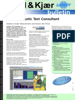 Bulletin: PULSE Acoustic Test Consultant